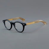 Fortune Vintage Acetate Glasses Frame Cat Eye Frames Southood C2 Black tea